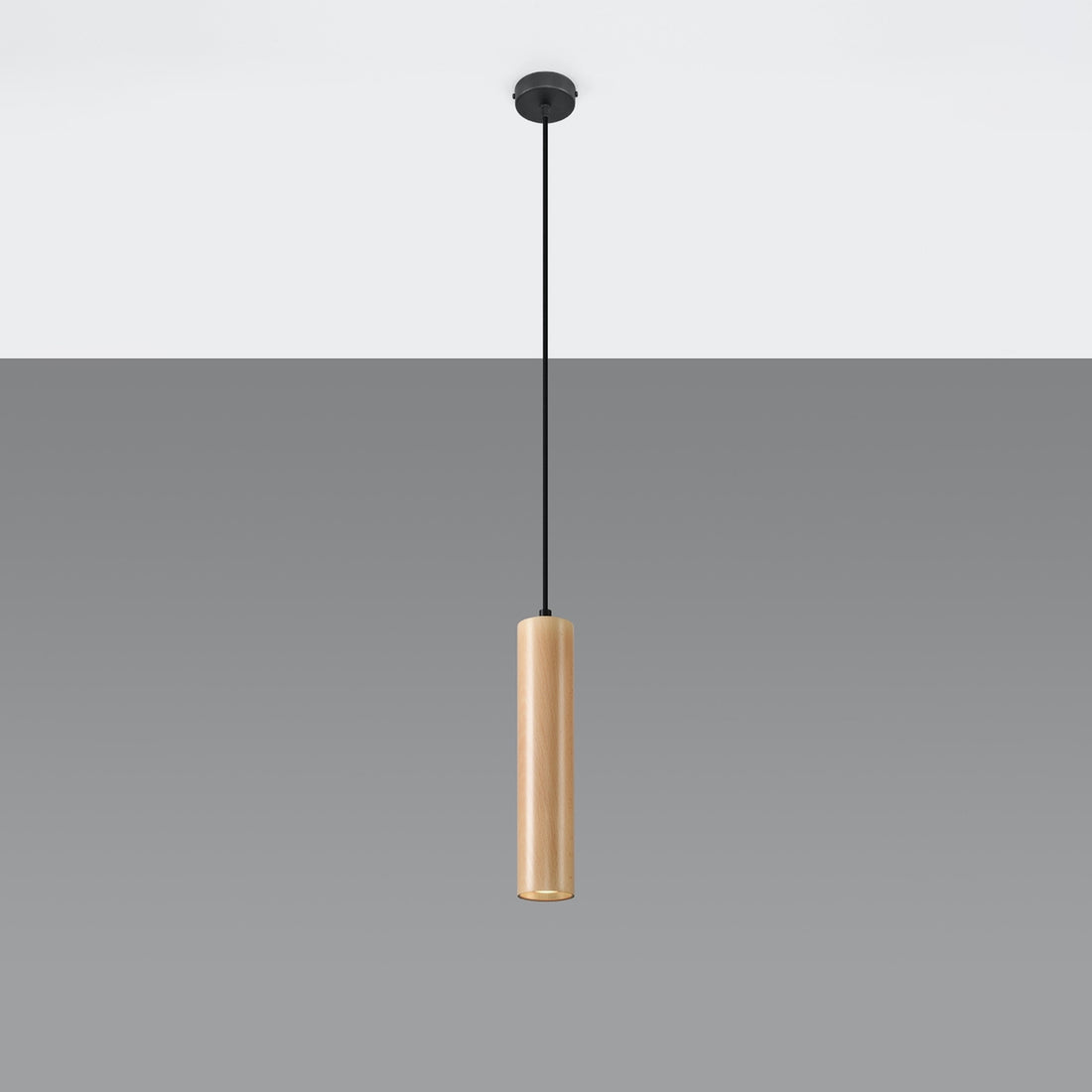Lampe suspendue LINO bois