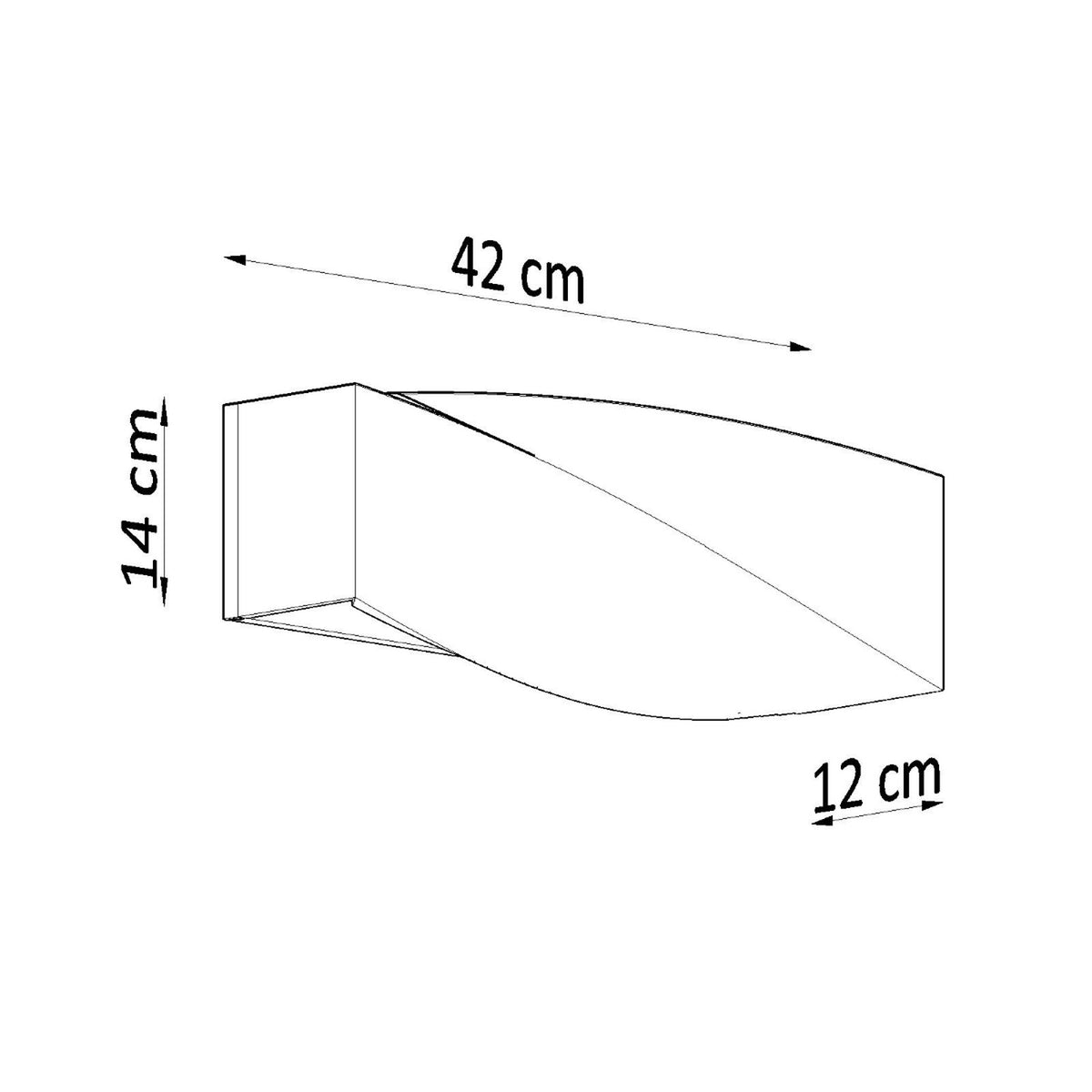 Applique SIGMA béton