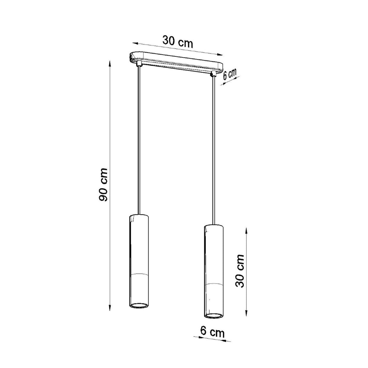 Lampe suspendue BORGIO 2
