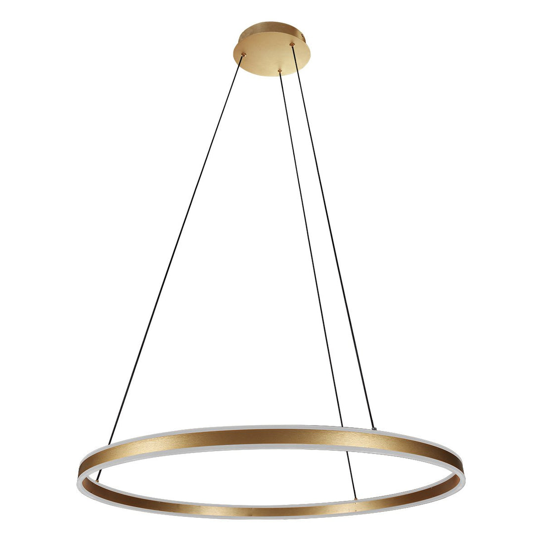 Suspension luminaire Ringlux doré