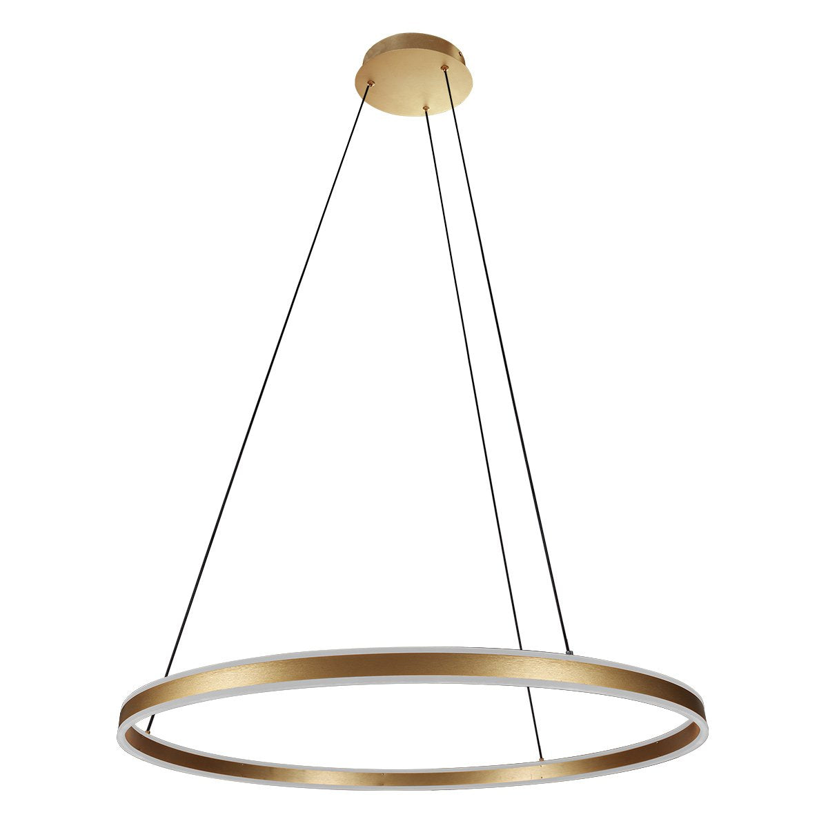 Suspension luminaire Ringlux doré