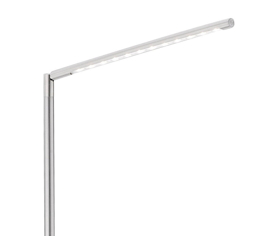 Lampadaire Dawda argenté