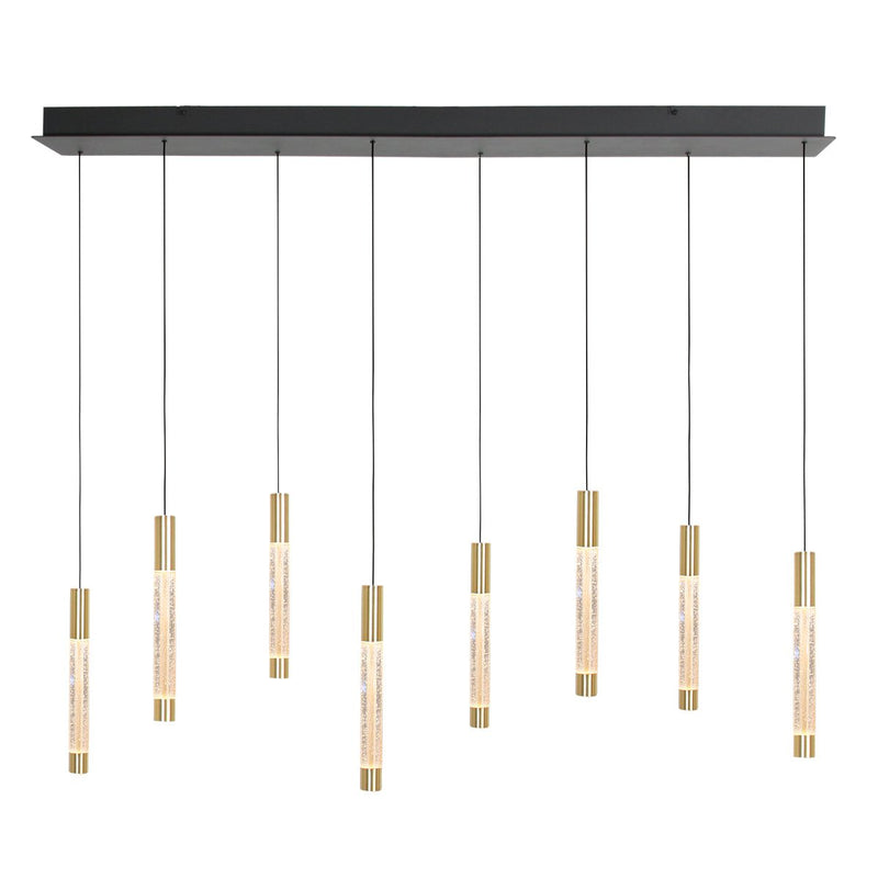 Suspension luminaire Alisio doré