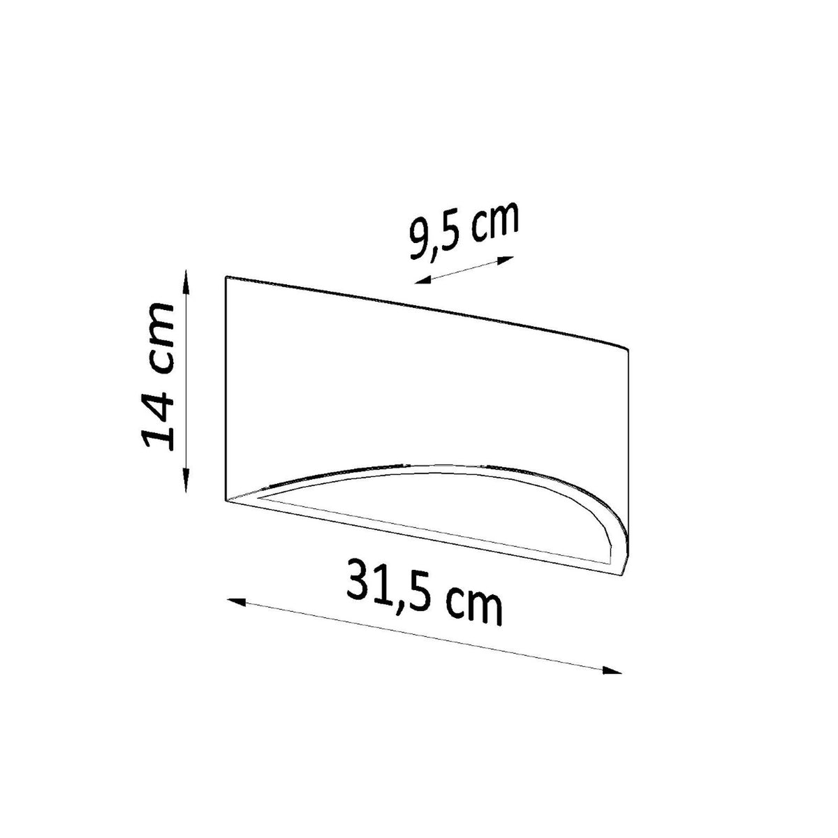 Applique céramique VIXEN
