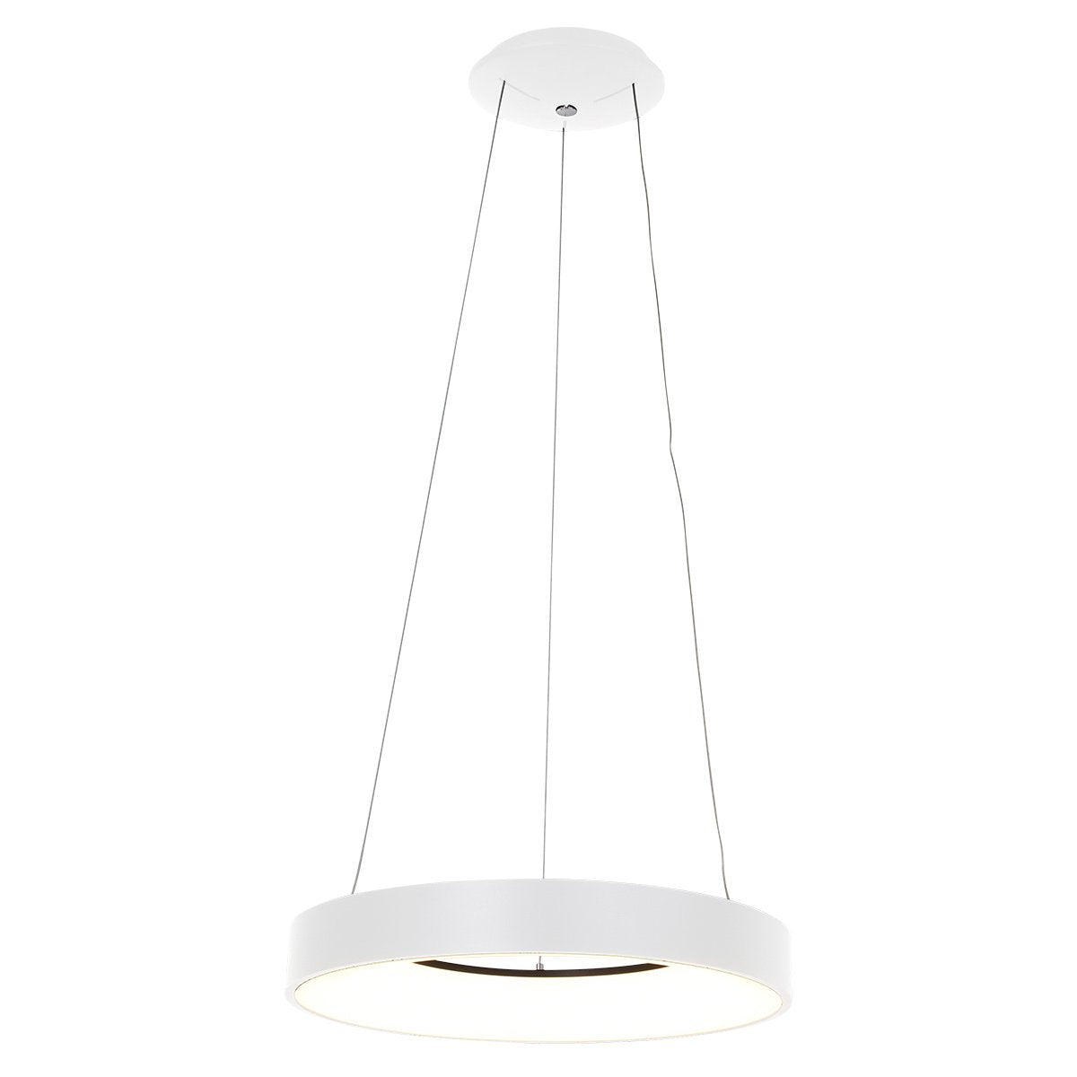 Suspension luminaire Ringlede blanc