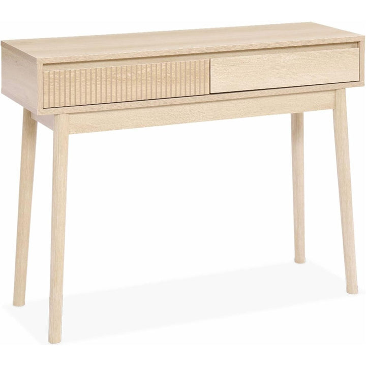 Alice'S Home - Console Décor Bois 2 Tiroirs - Linear | Designix - Amazon    - https://designix.fr/