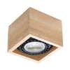 Plafonnier QUATRO 1 bois naturel