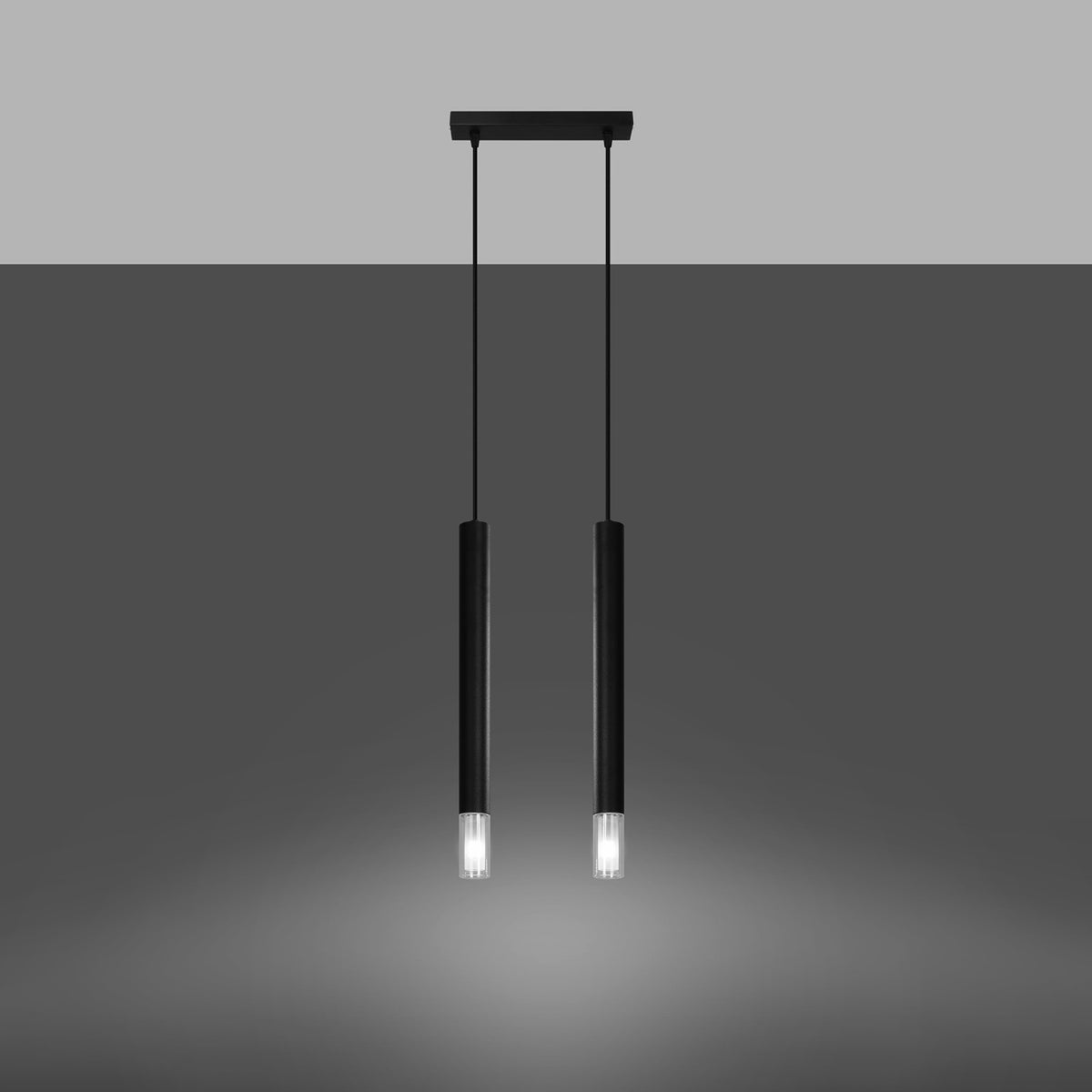 Lampe pendante WEZYR 2 noir