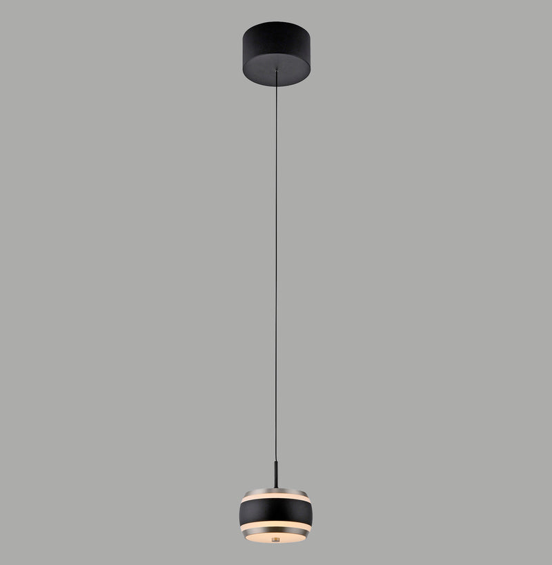 Suspension luminaire | Falling Rings Noire
