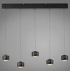 Suspension Ballini noire (15262-18)
