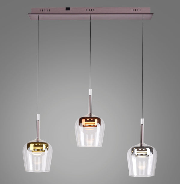 Suspension Q-Kon multicolore, verre (2742-70)