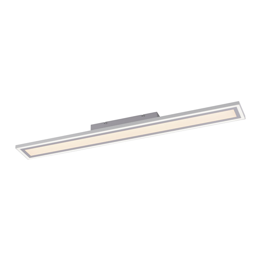 Plafonnier Edging blanc, L 11,8 cm