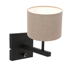 Applique murale Stang noir