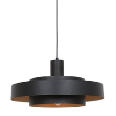 Suspension luminaire Flinter noir