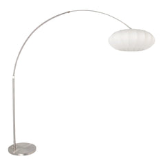 Lampadaire Luma-Nola argenté