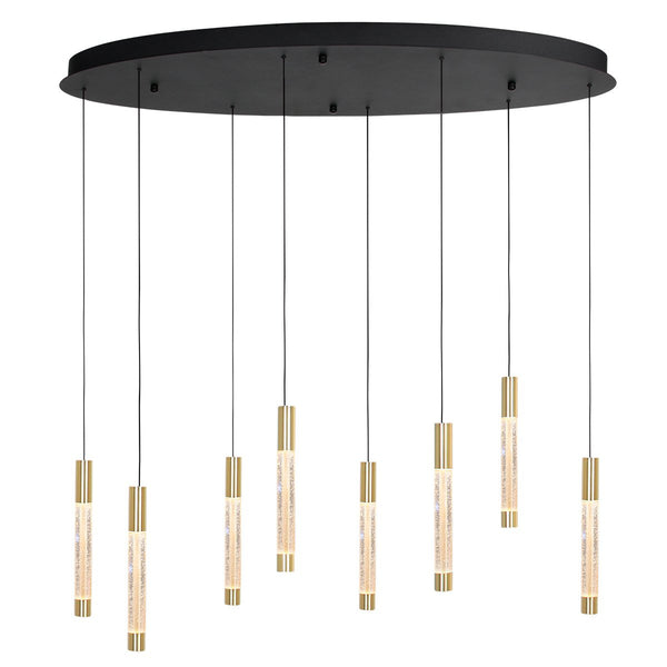 Suspension luminaire Alisio doré