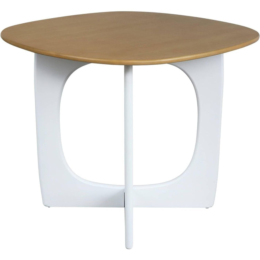 Alice'S Home - Table À Manger Carrée 4 Places MDF Et Placage Chêne 91.4Cm | Designix - Amazon    - https://designix.fr/