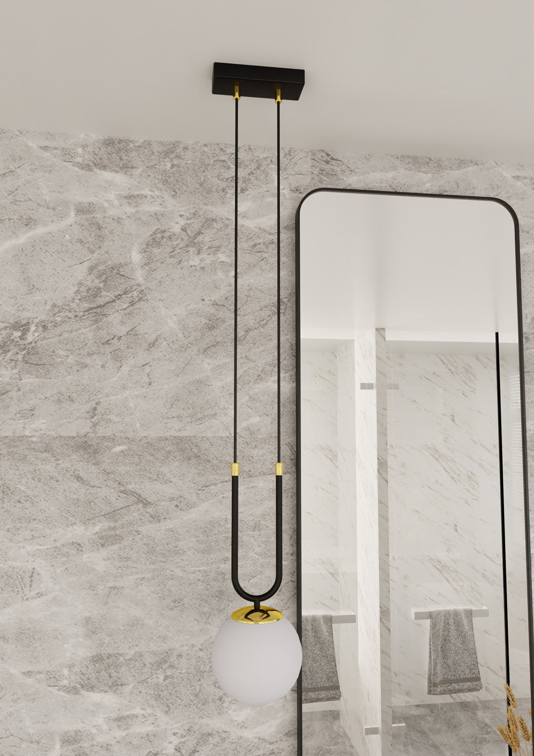 GLAM 1 NOIR/OPALE