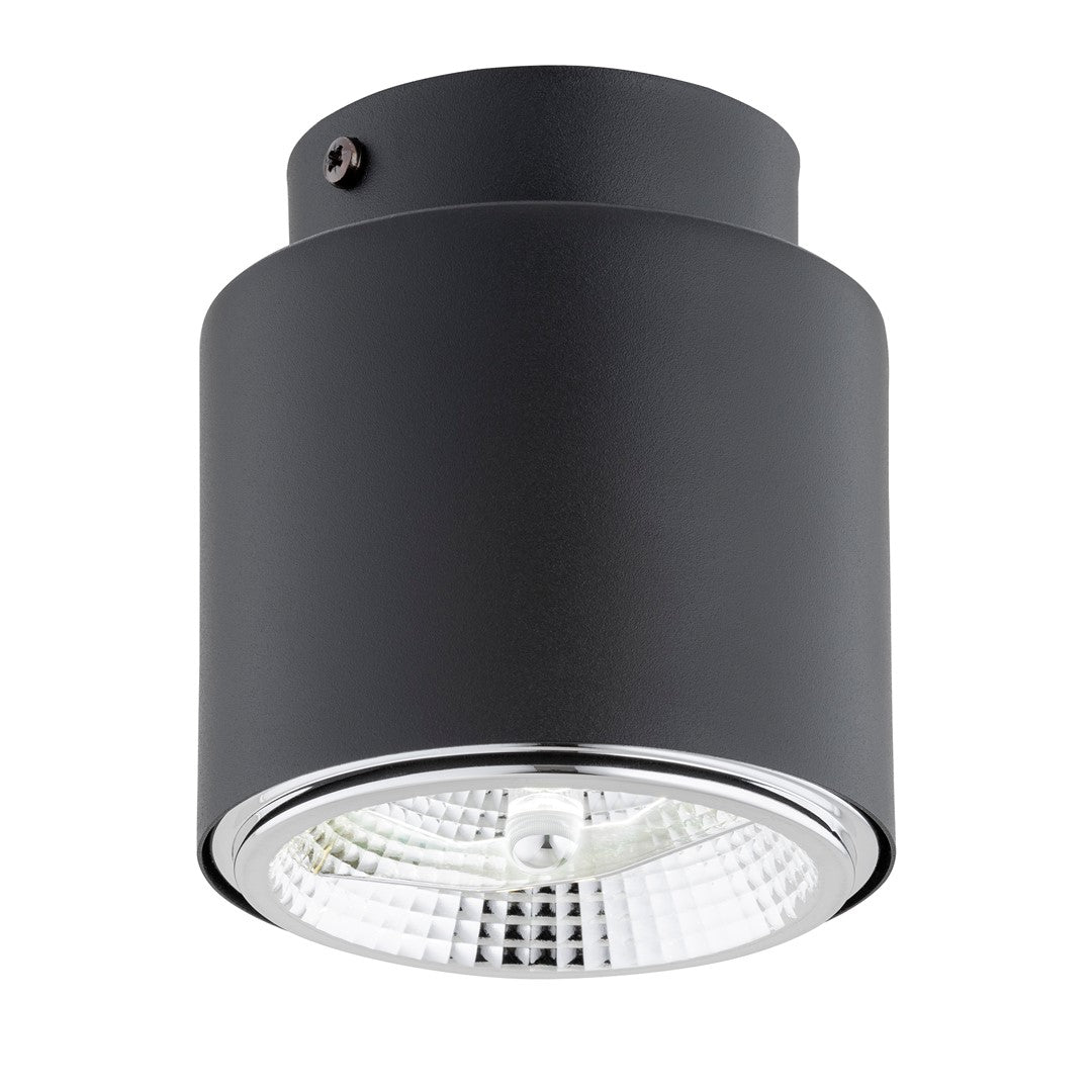 Plafonnier Nano 1 lumière noir