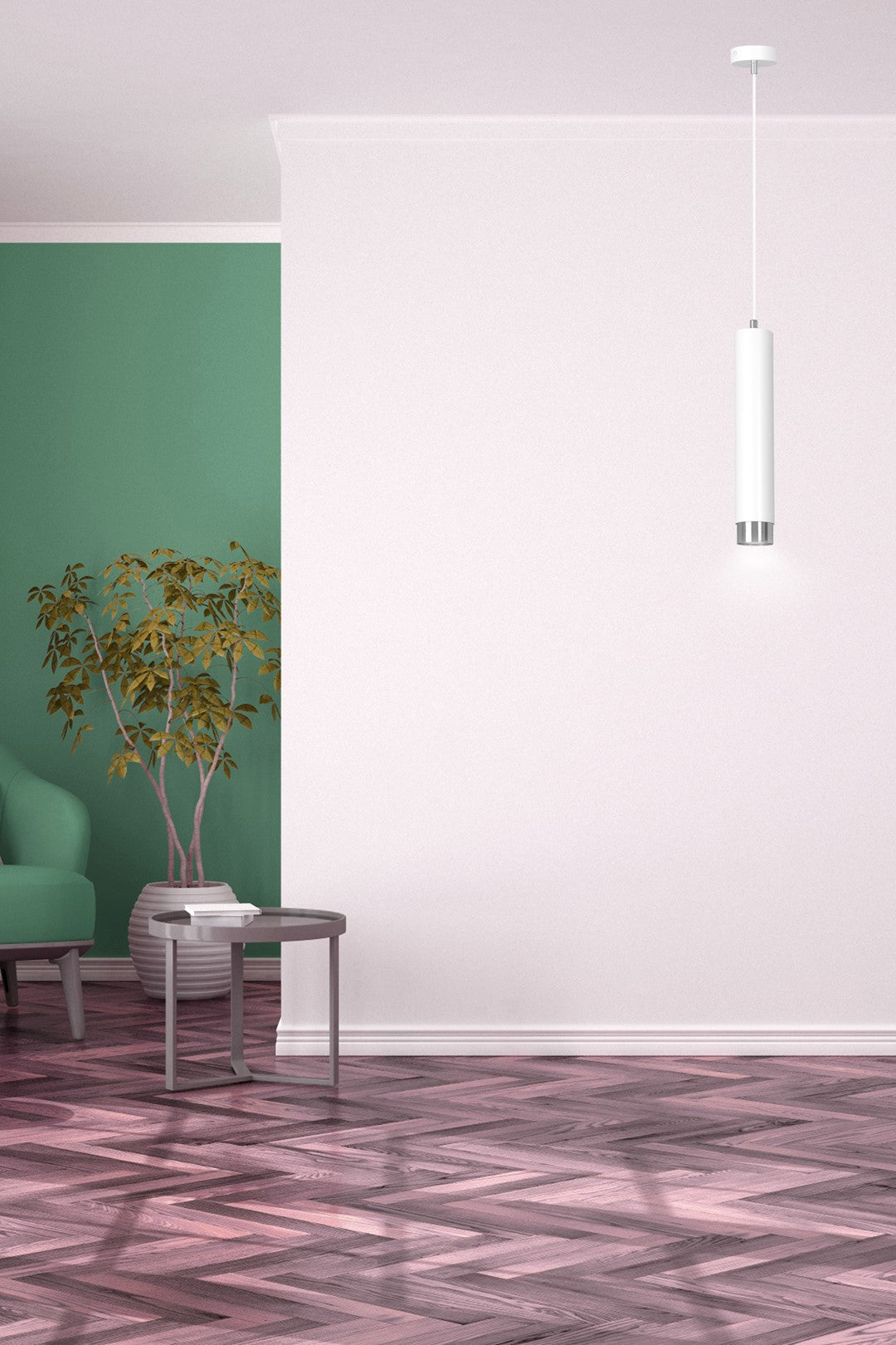 KIBO 1 White/Chrome