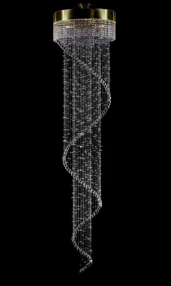 Suspension spirale en cristal L448CLN