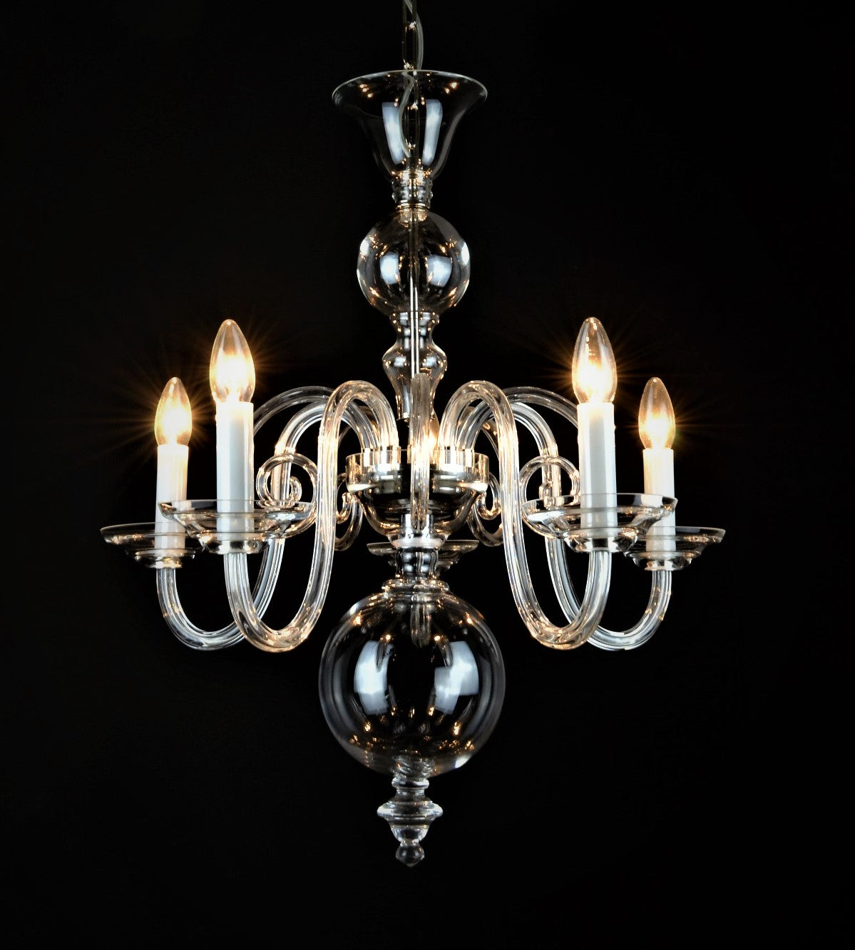 Lustre en verre transparent LW513050100G