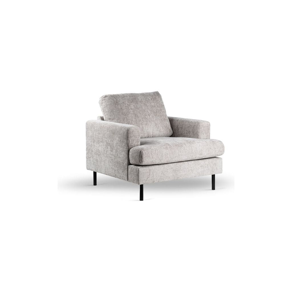 1 fauteuil 1 place, tissu Haga 30, couleur champagne | Designix -     - https://designix.fr/