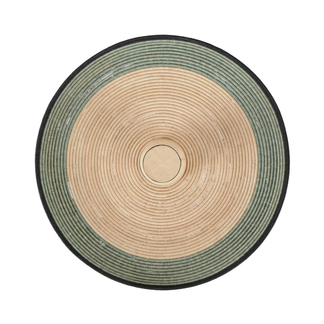 Applique murale Grass XL, bleu et beige, Ø 100 cm