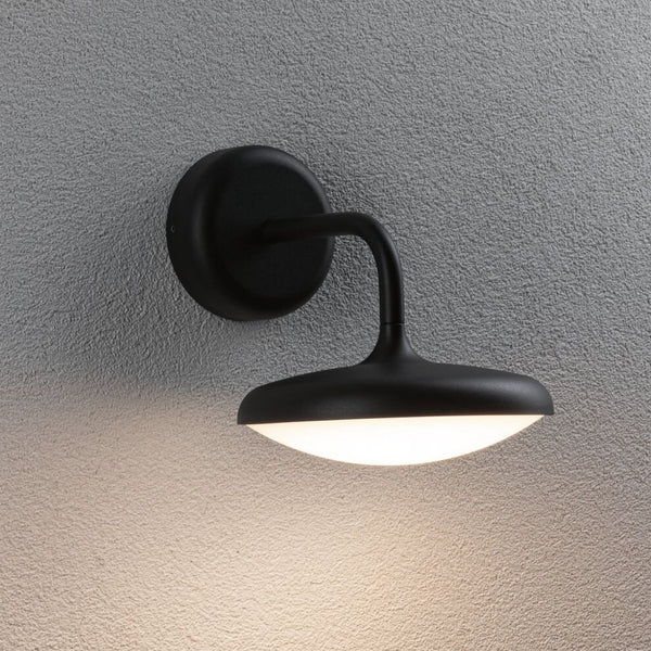 Applique d'extérieur LED Nostro en aluminium, anthracite, hauteur 19,5 cm, IP44