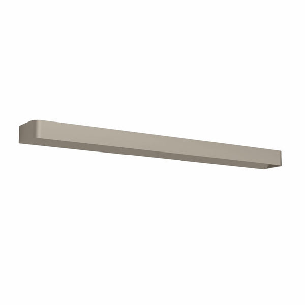 Applique murale LED Frame W4 2 en aluminium, bronze, hauteur 4,8 cm