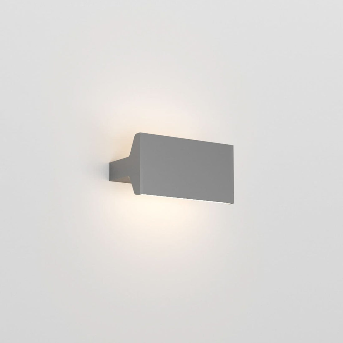 Applique murale LED Ipe W1 en aluminium, graphite, hauteur 9,5 cm, 2700 K