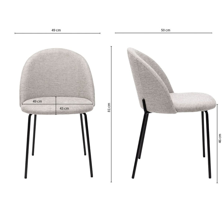Chaise de Salle à Manger Confort et Élégance | AZEO