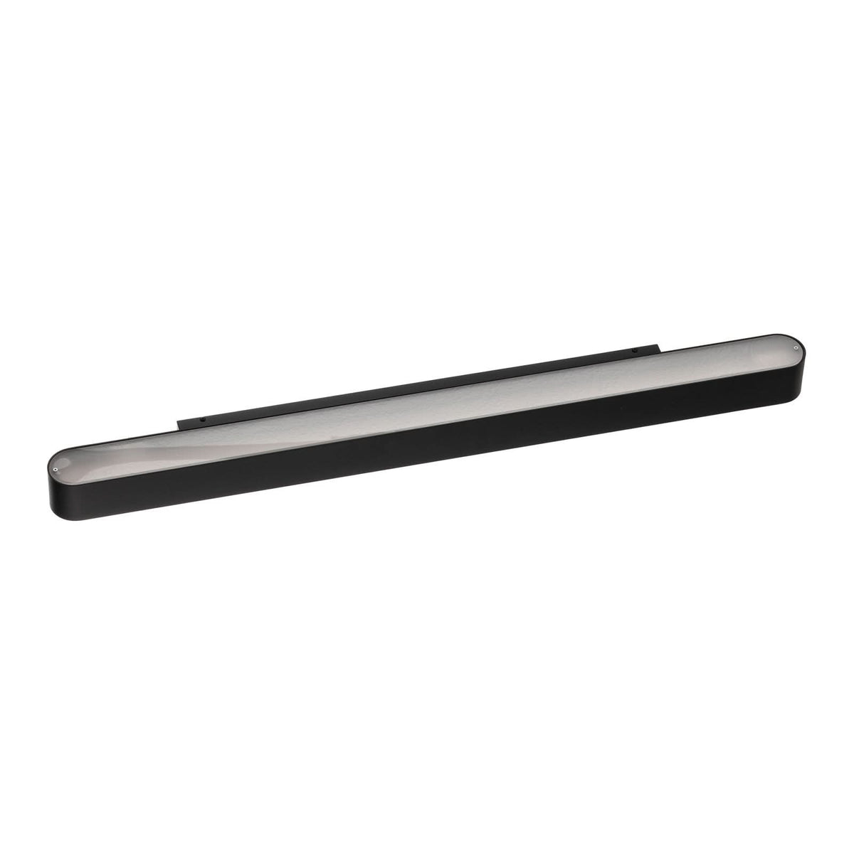 Applique murale Soft en aluminium, graphite, hauteur 6 cm, 3000 K, 16 W