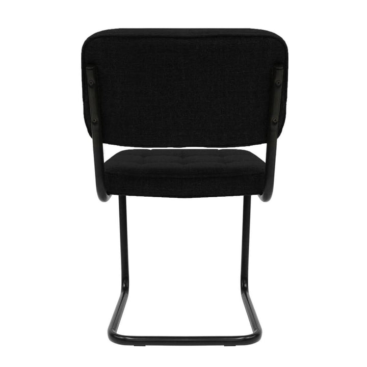Chaise Ivy Revisitée Buisframe Noire Moderne | LUMI