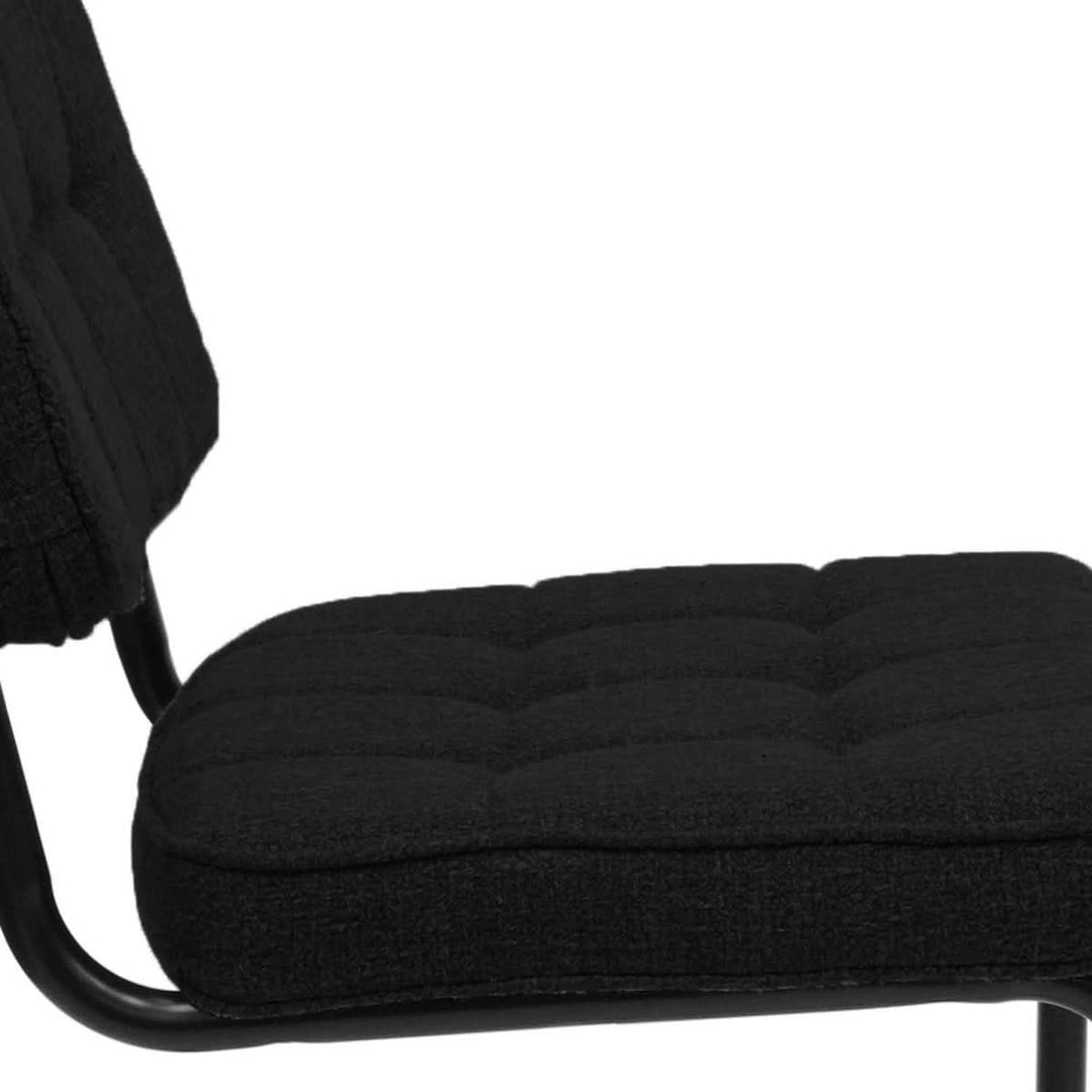 Chaise Ivy Revisitée Buisframe Noire Moderne | LUMI