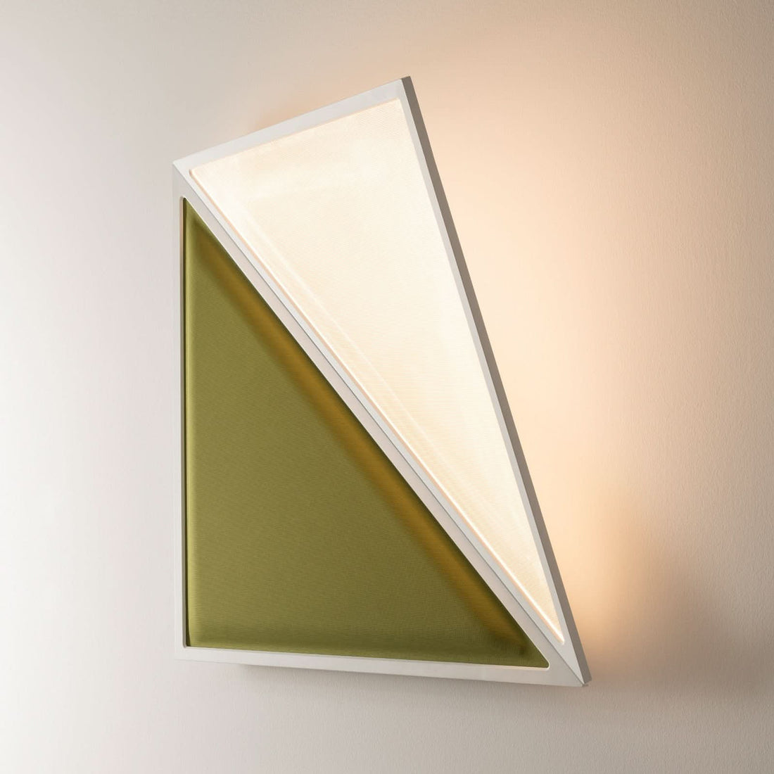 Applique murale LED Flexia, vert, hauteur 90,7 cm