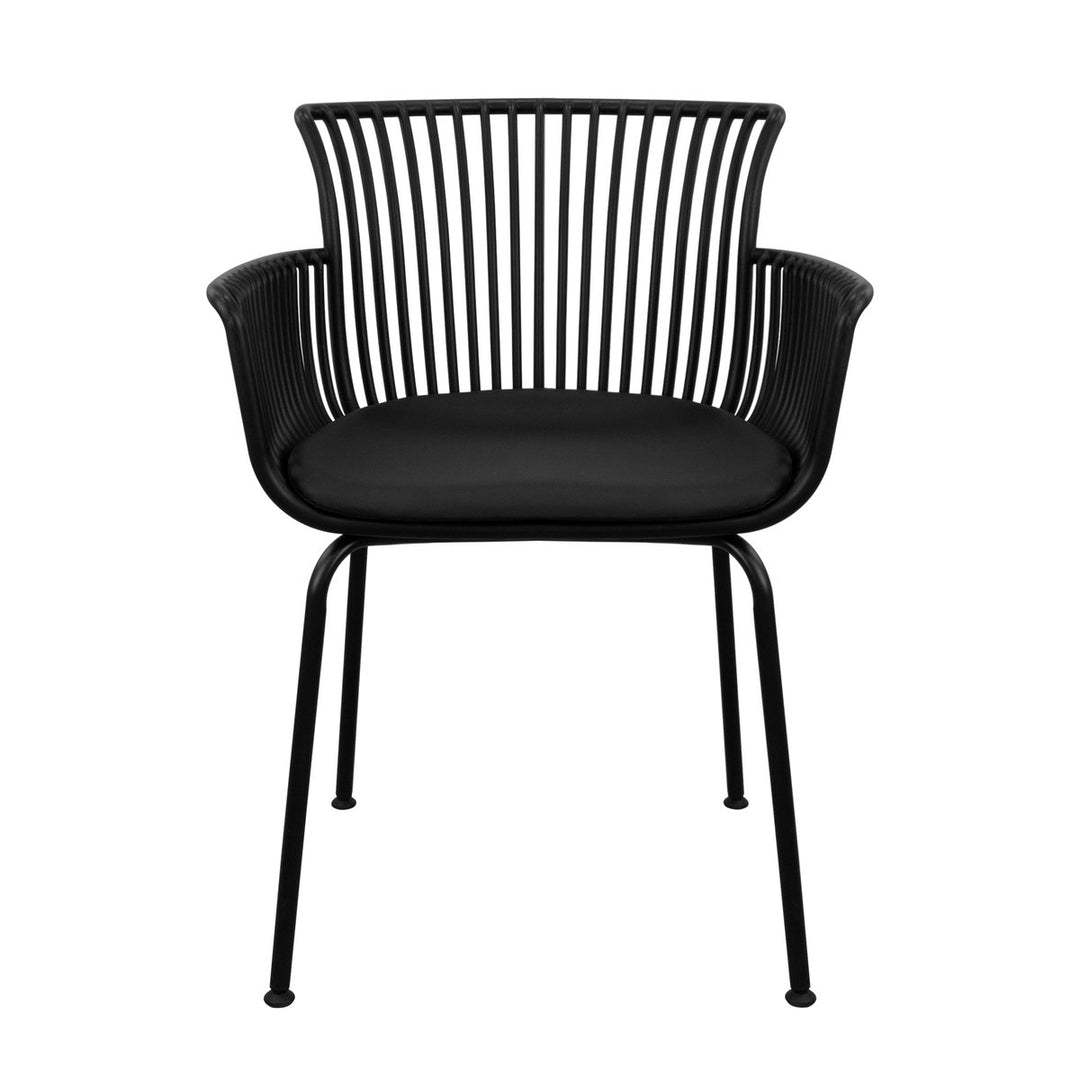 Chaise De Jardin Ergonomique Avec Repos Bras Et Assise PU Confortable | NOVA