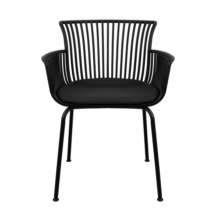Chaise De Jardin Ergonomique Avec Repos Bras Et Assise PU Confortable | NOVA
