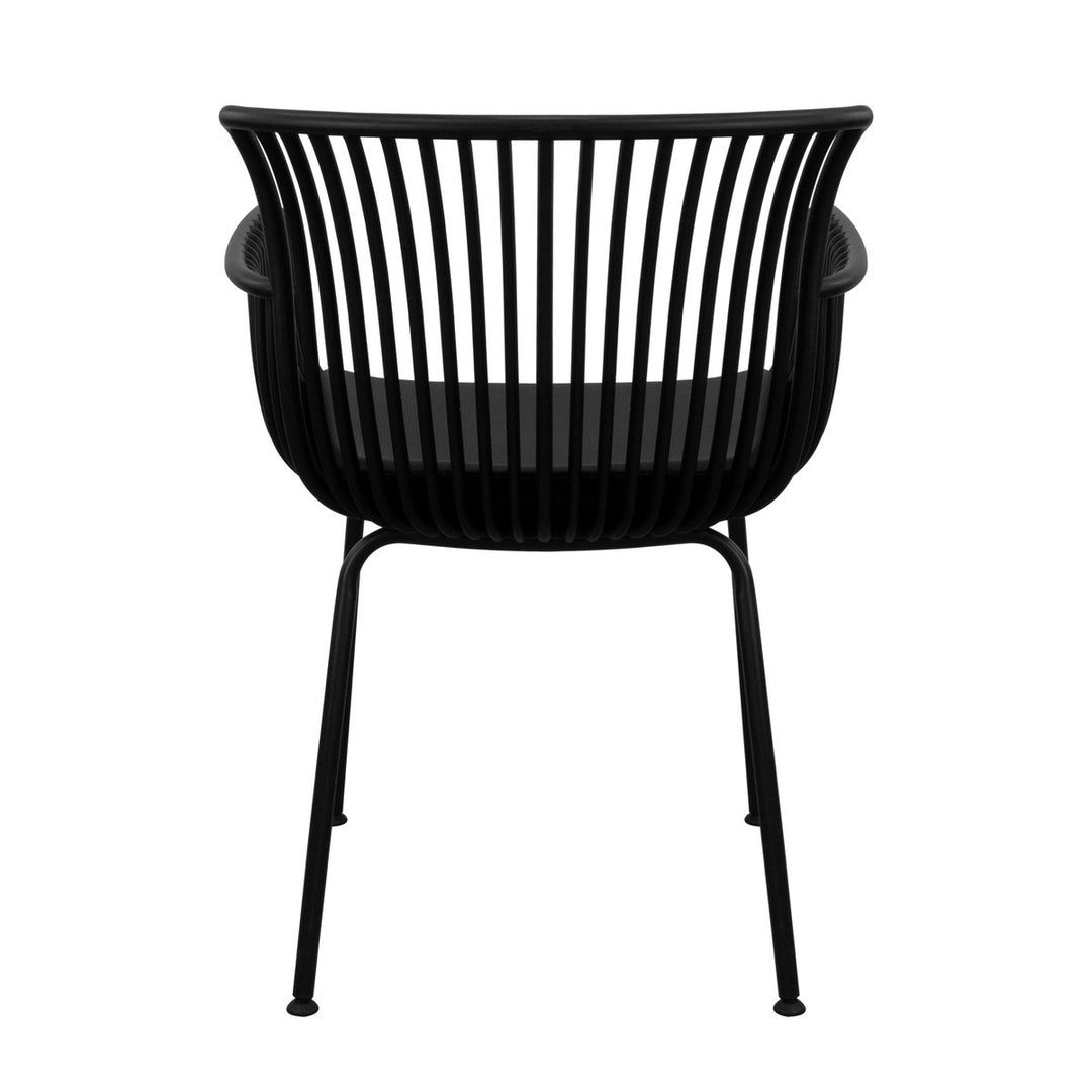 Chaise De Jardin Ergonomique Avec Repos Bras Et Assise PU Confortable | NOVA