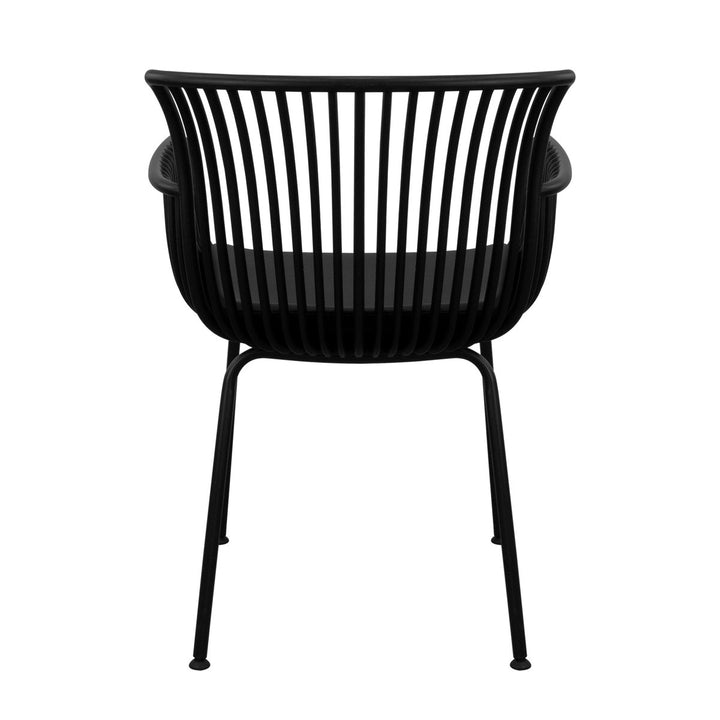Chaise De Jardin Ergonomique Avec Repos Bras Et Assise PU Confortable | NOVA