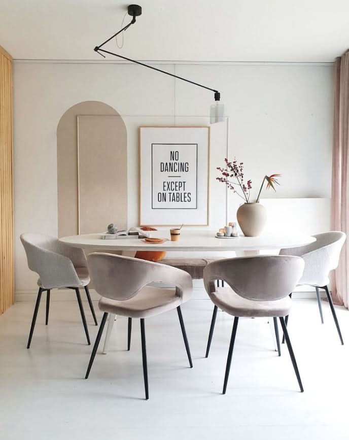 Chaise de Salle à Manger Velours Vert Foncé | LUNO