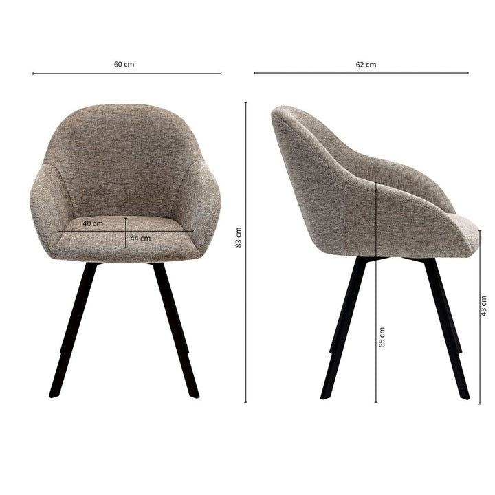 Fauteuil Pivotant Ergonomique Confortable | LUMA