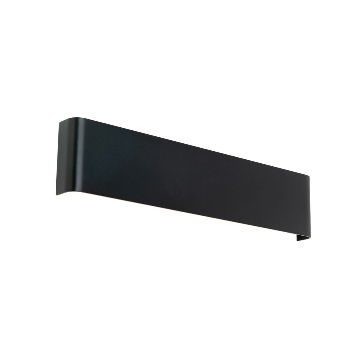 Applique murale LED Accent en aluminium, noir, hauteur 9 cm