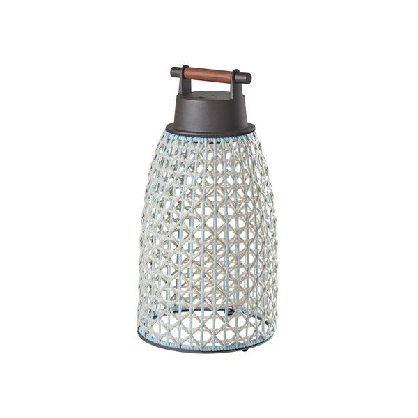 Lampe à poser d'extérieur LED rechargeable Nans M/41/R, beige, IP54