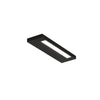 Applique murale LED Slim 24 N en aluminium, noir mat et blanc mat, hauteur 2 cm, IP44