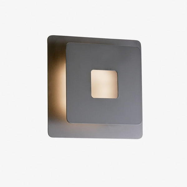 Applique murale LED Hennes en métal, noir mat, hauteur 18 cm