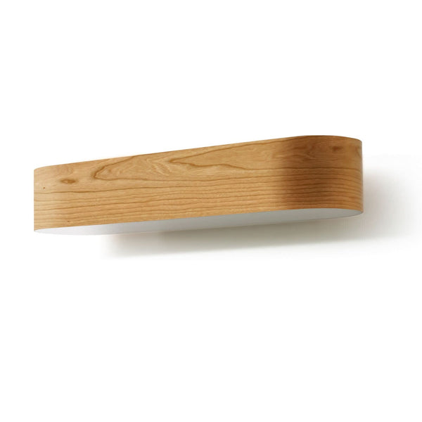 Applique murale LED I-Club Small, cerisier, hauteur 11 cm