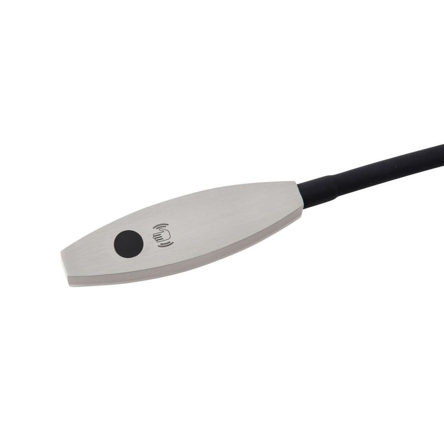 Applique murale LED Flexola en métal, nickel et noir, hauteur 58 cm, 3000 K, 4 W, largeur 3,5 cm, modèle 2