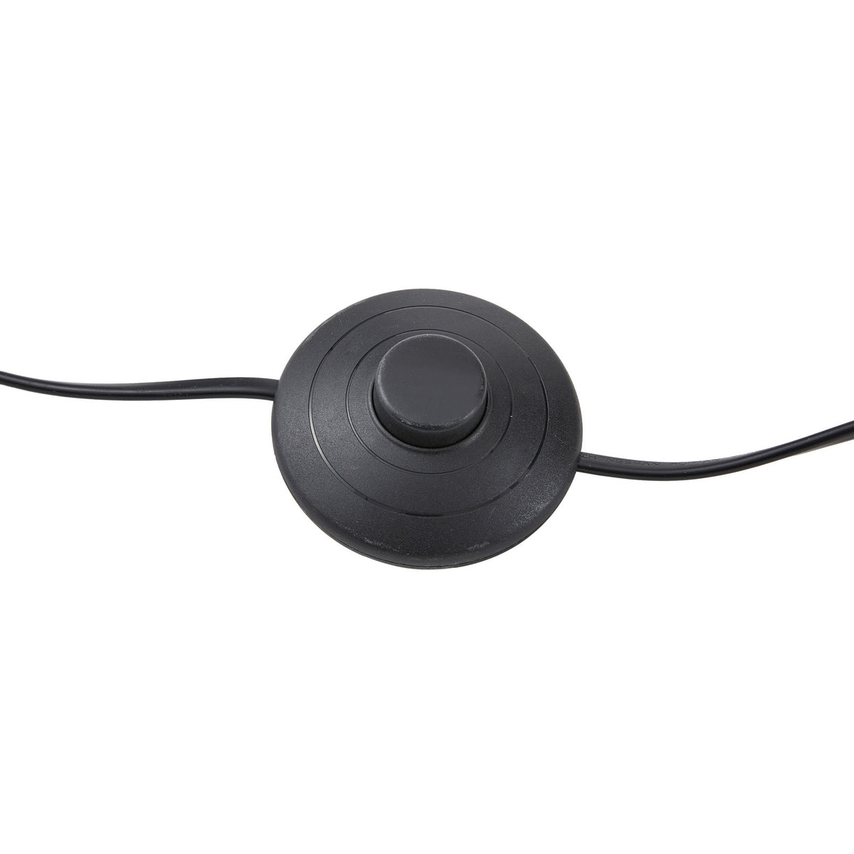 Lampadaire LED Madu en métal, noir et doré, hauteur 160 cm