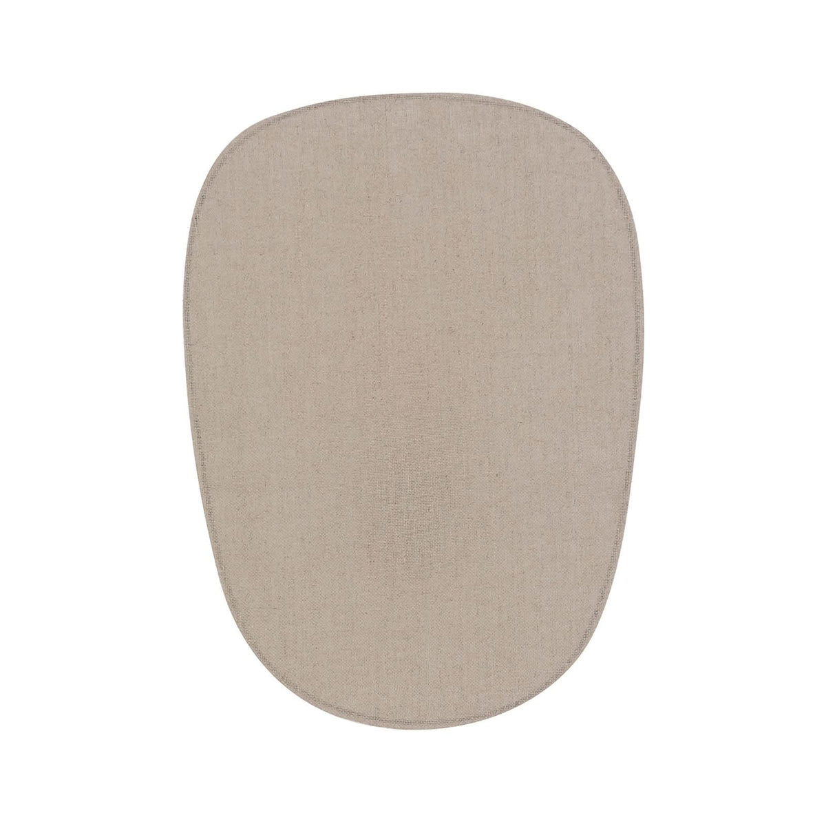 Applique murale Screen 70's en tissu, crème, hauteur 40 cm